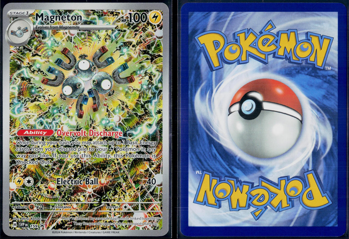 MAGNETON 159 🐬 POKEMON SCARLET & VIOLET PROMO HOLO P ☀️ NM/M 🌴