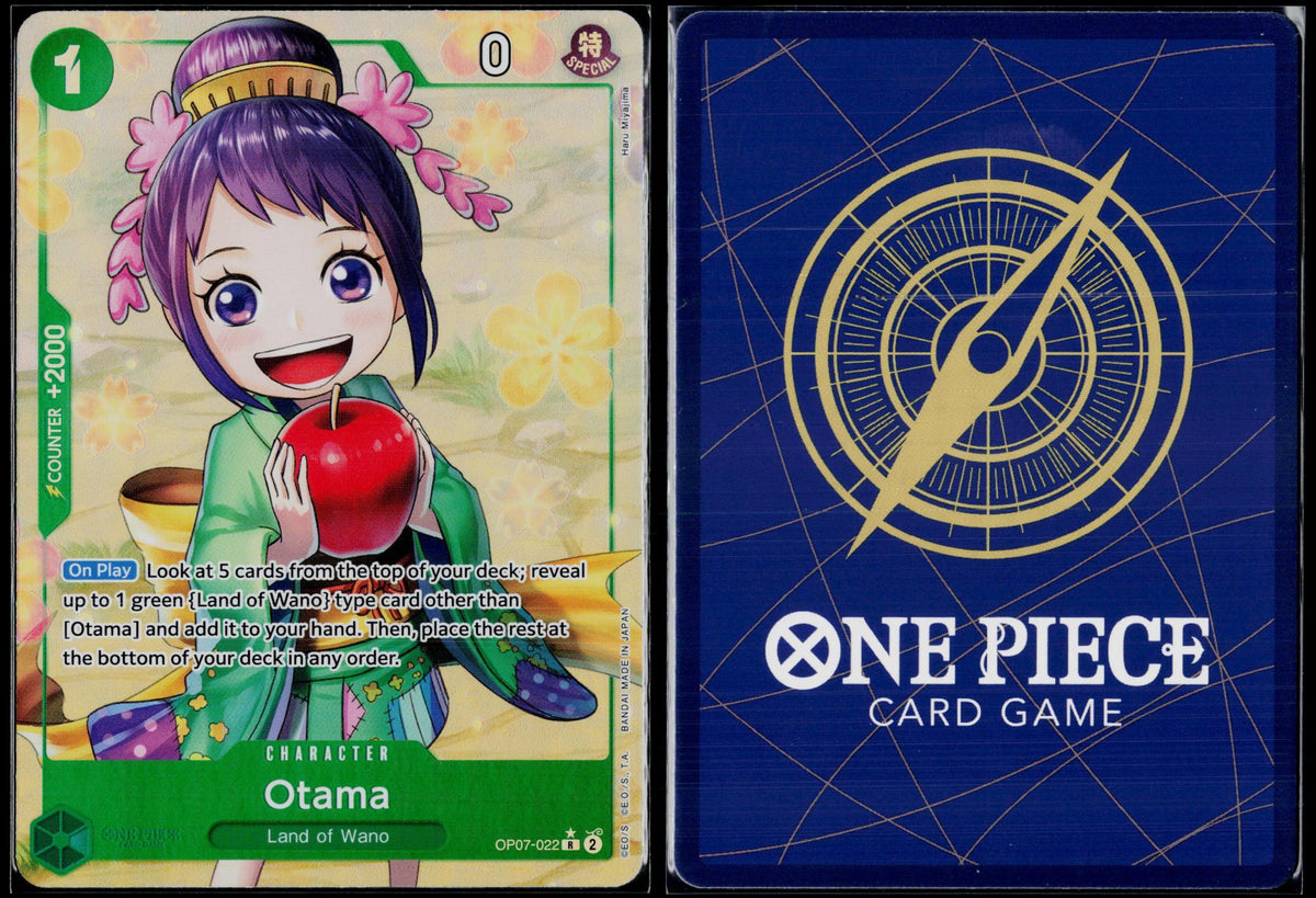 OTAMA (PARALLEL) OP07-022 ONE PIECE 500 YEARS IN THE FUTURE R FOIL NM