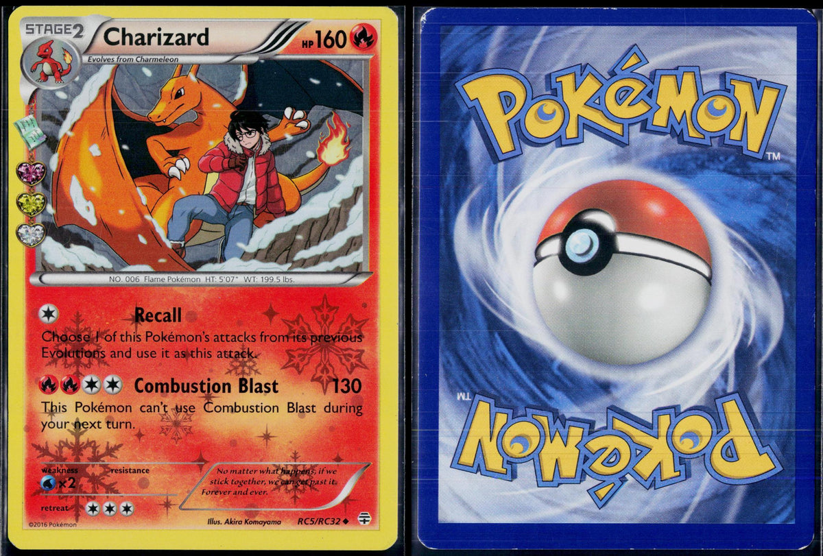 CHARIZARD RC5/RC32 POKEMON GENERATIONS UC HOLO LP