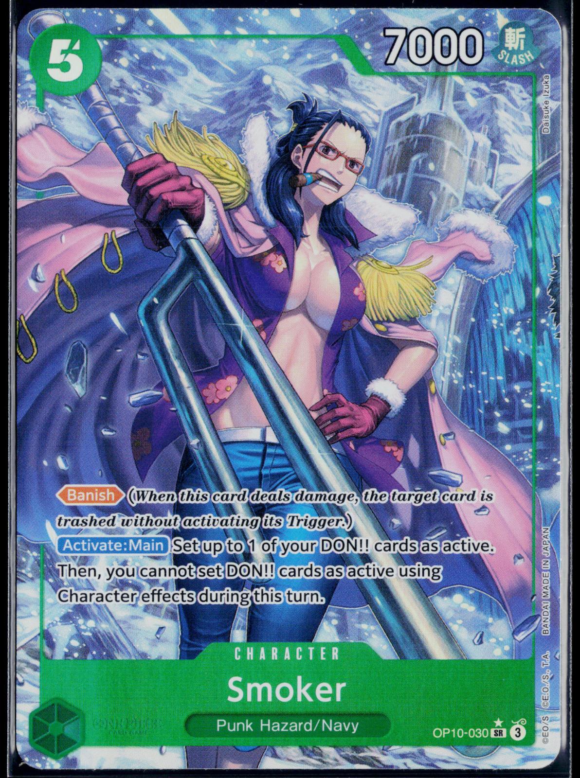 SMOKER (030) (PARALLEL) OP10-030 ONE PIECE ROYAL BLOOD SR NM