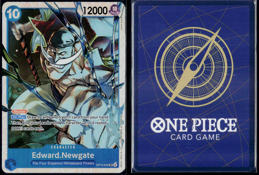 EDWARD.NEWGATE OP13-042 ONE PIECE CARRYING ON HIS WILL SR NM