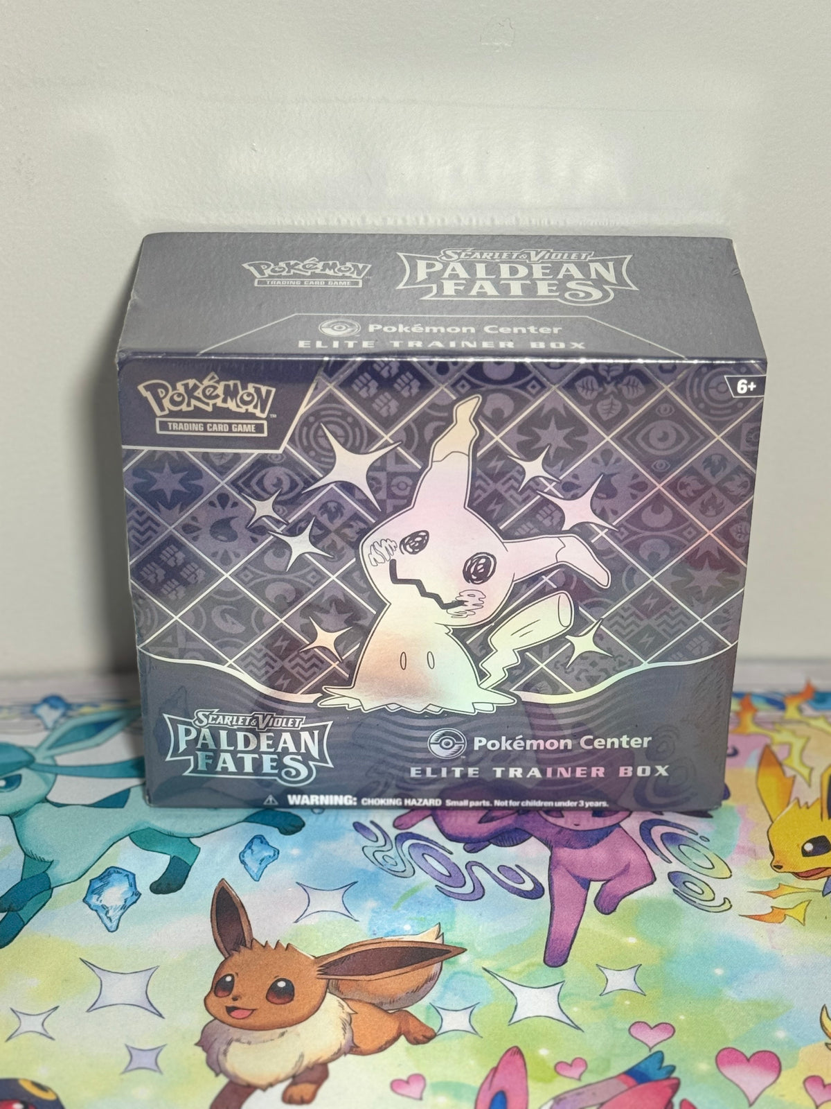 Paldean Fates Pokemon Center ETB (slight tear)