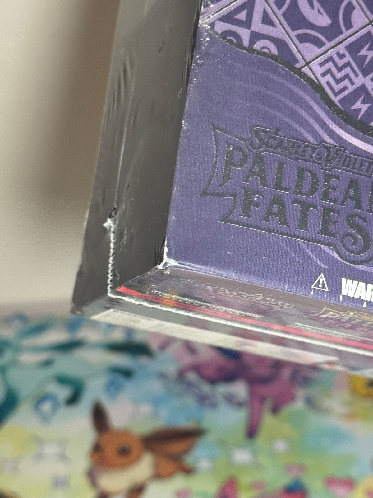 Paldean Fates Pokemon Center ETB (slight tear)