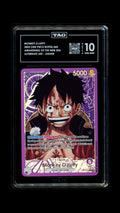 MONKEY.D.LUFFY OP05-060 TAG 10 ONE PIECE ALTERNATE ART LEADER