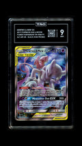 MEWTWO & MEW GX SM191 TAG 9 POKEMON POWER PARTNERSHIP TINS FULL ART