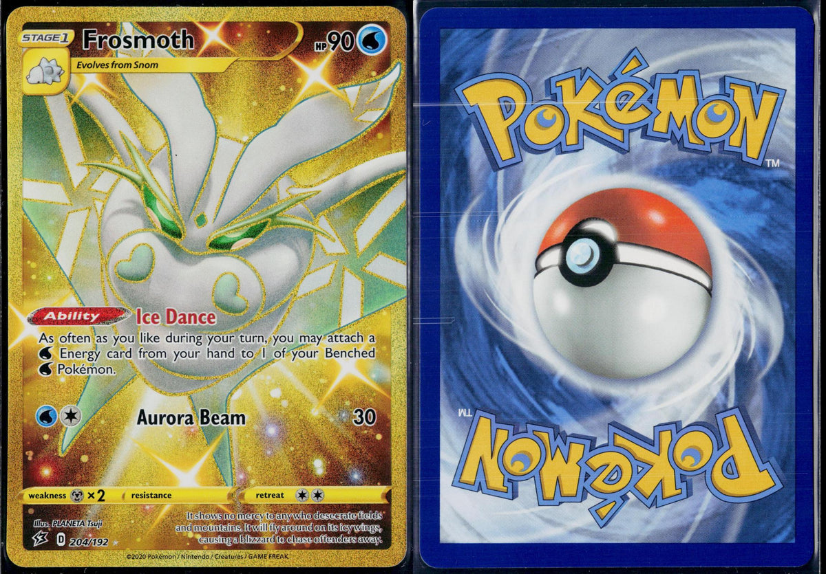 FROSMOTH 204/192 POKEMON REBEL CLASH SEC HOLO NM