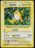 RAICHU 36/108 POKEMON EVOLUTIONS HOLO R LP