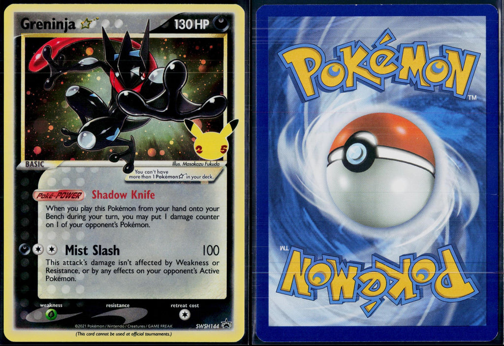 GRENINJA STAR SWSH144 POKEMON SWORD & SHIELD PROMO HOLO P NM