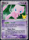 MEW EX 88/92 POKEMON CELEBRATIONS: CLASSIC COLLECTION CLASSIC COLLECTION HOLO NM