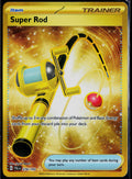 SUPER ROD 276/193 POKEMON PALDEA EVOLVED HYPER RARE HOLO NM