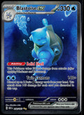 BLASTOISE EX 200/165 POKEMON 151 SPECIAL ILLUSTRATION RARE NM