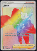 LANCE 206/195 🐬 POKEMON SILVER TEMPEST RAINBOW ☀️ HOLO NM/M 🌴