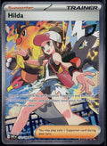 HILDA 171/086 POKEMON WHITE FLARE HOLO SPECIAL ILLUSTRATION RARE NM
