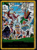 DON!! CARD (EGGHEAD) ONE PIECE THE AZURE SEA'S SEVEN DON!! NM