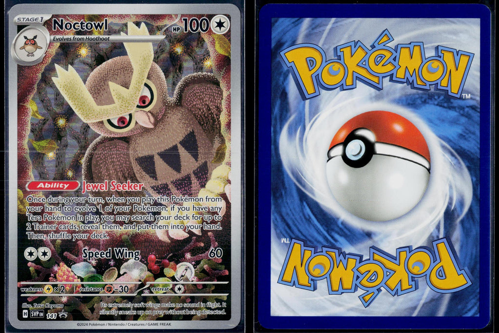 NOCTOWL 141 POKEMON SCARLET & VIOLET PROMO HOLO P HOLO NM