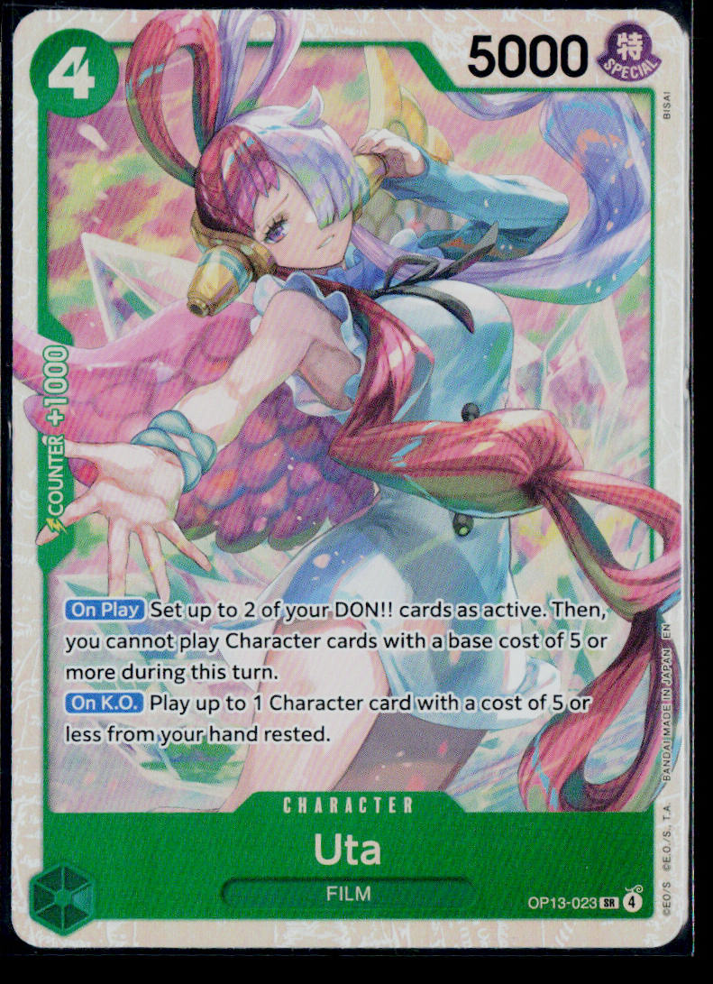 UTA OP13-023 ONE PIECE CARRYING ON HIS WILL SR NM