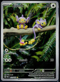 AIPOM 211/182 POKEMON PARADOX RIFT ILLUSTRATION RARE NM