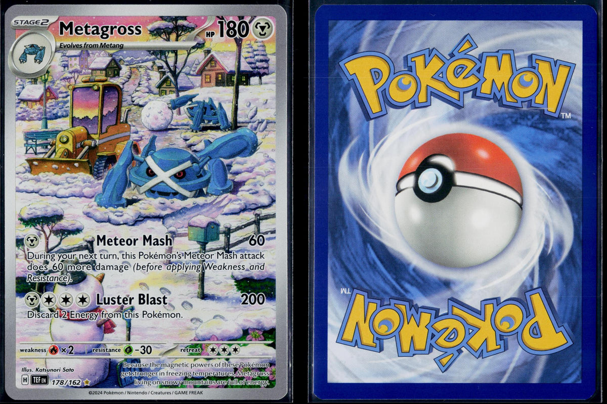 METAGROSS 178/162 🐬 POKEMON TEMPORAL FORCES IR ☀️ HOLO NM/M 🌴