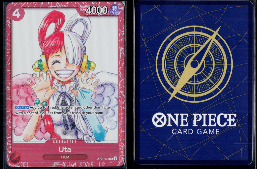 UTA (ONE PIECE FILM RED EDITION) OP01-005 ONE PIECE FOIL NM