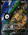 UNOWN V 177/195 🐬 POKEMON SILVER TEMPEST UR ☀️ HOLO NM/M 🌴