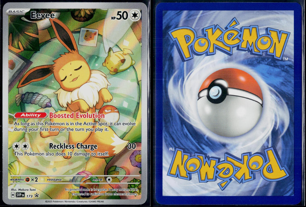 EEVEE 173 POKEMON SCARLET & VIOLET PROMO HOLO P NM