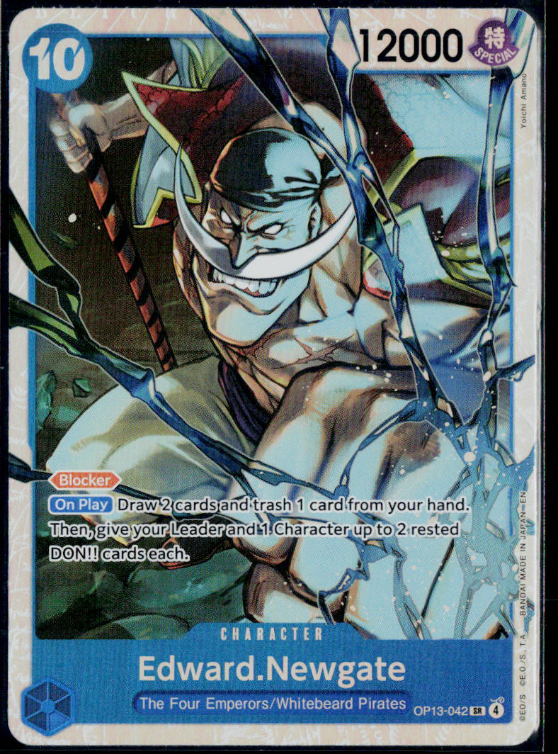 EDWARD.NEWGATE OP13-042 ONE PIECE CARRYING ON HIS WILL SR NM