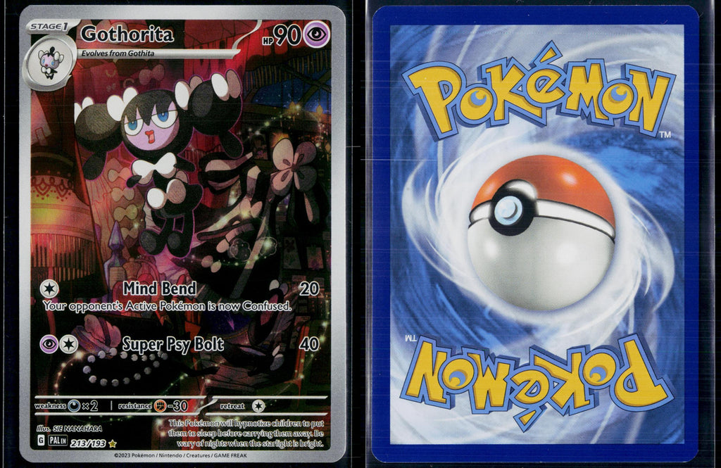 GOTHORITA 213/193 POKEMON PALDEA EVOLVED ILLUSTRATION RARE HOLO NM