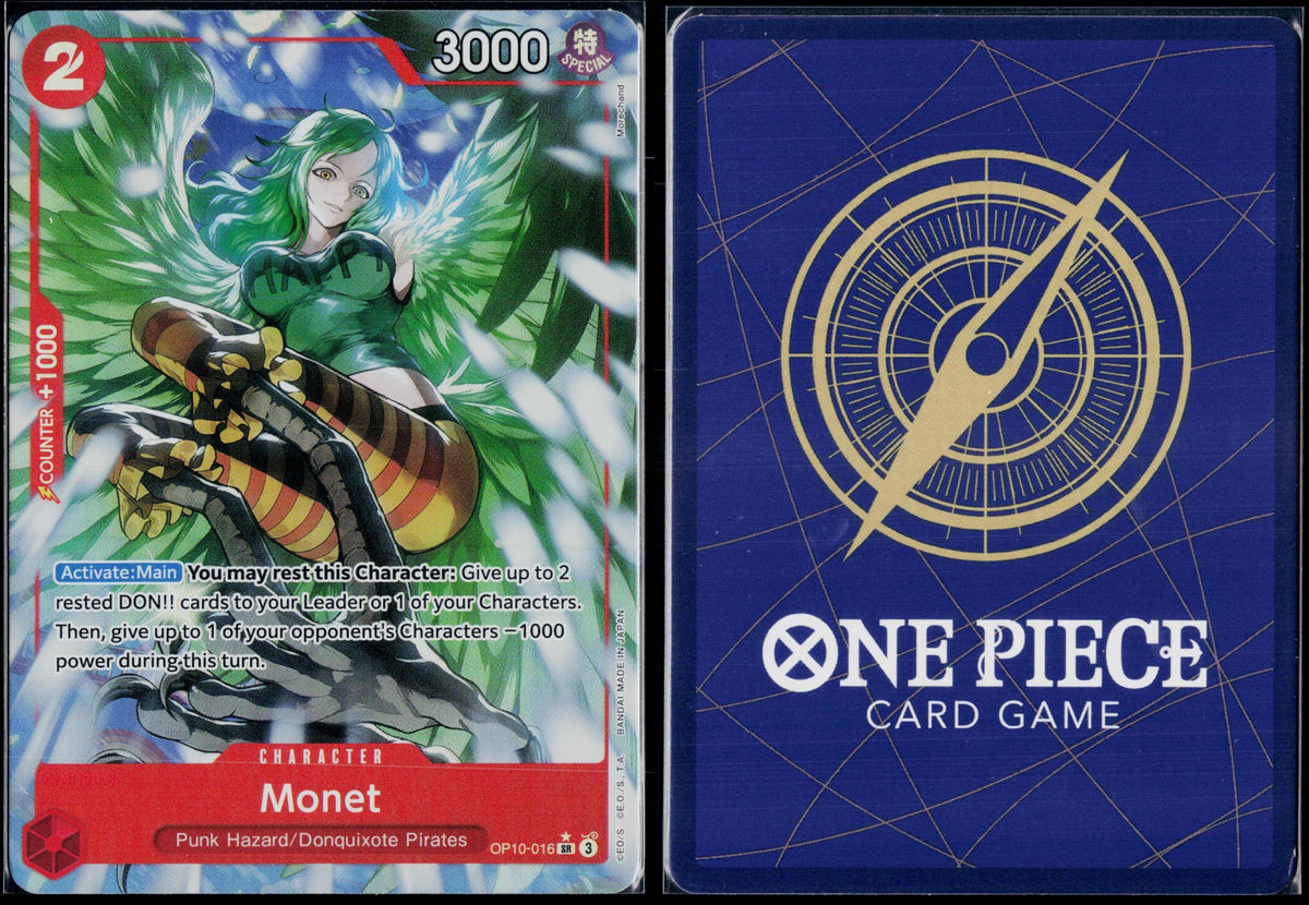 MONET (PARALLEL) OP10-016 ONE PIECE ROYAL BLOOD SR NM