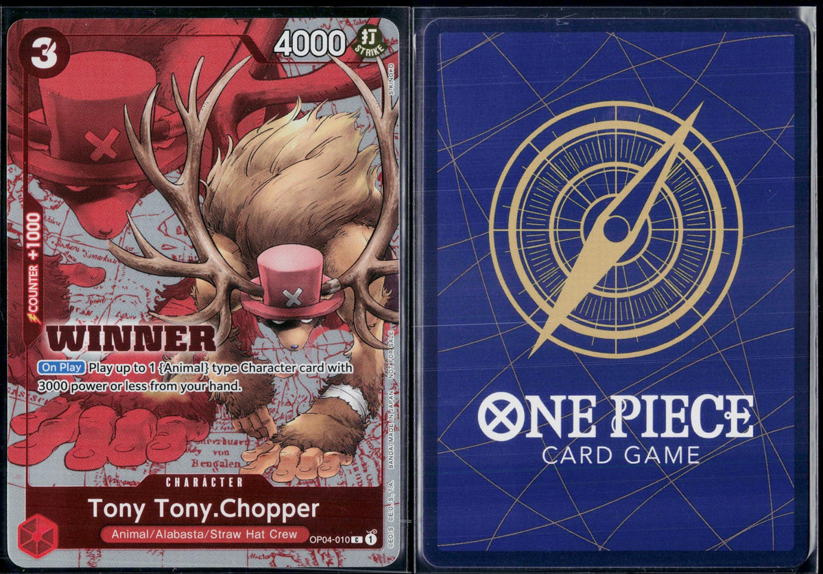 TONY TONY.CHOPPER (WINNER PACK 2024) OP04-010 ONE PIECE NM