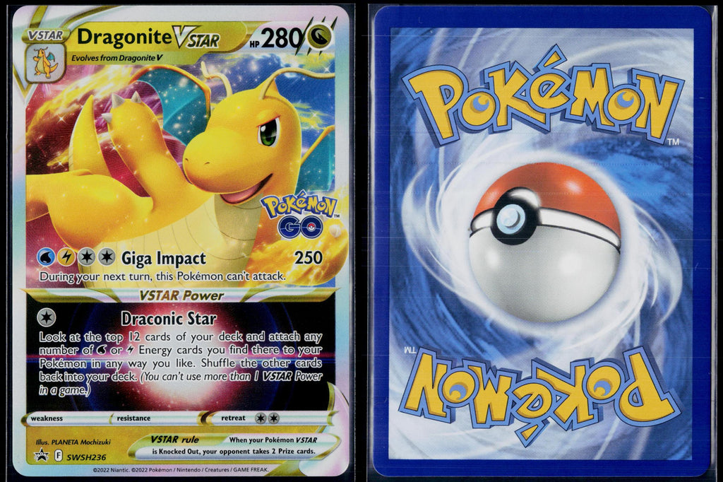 DRAGONITE VSTAR SWSH236 POKEMON SWORD & SHIELD PROMO HOLO P NM