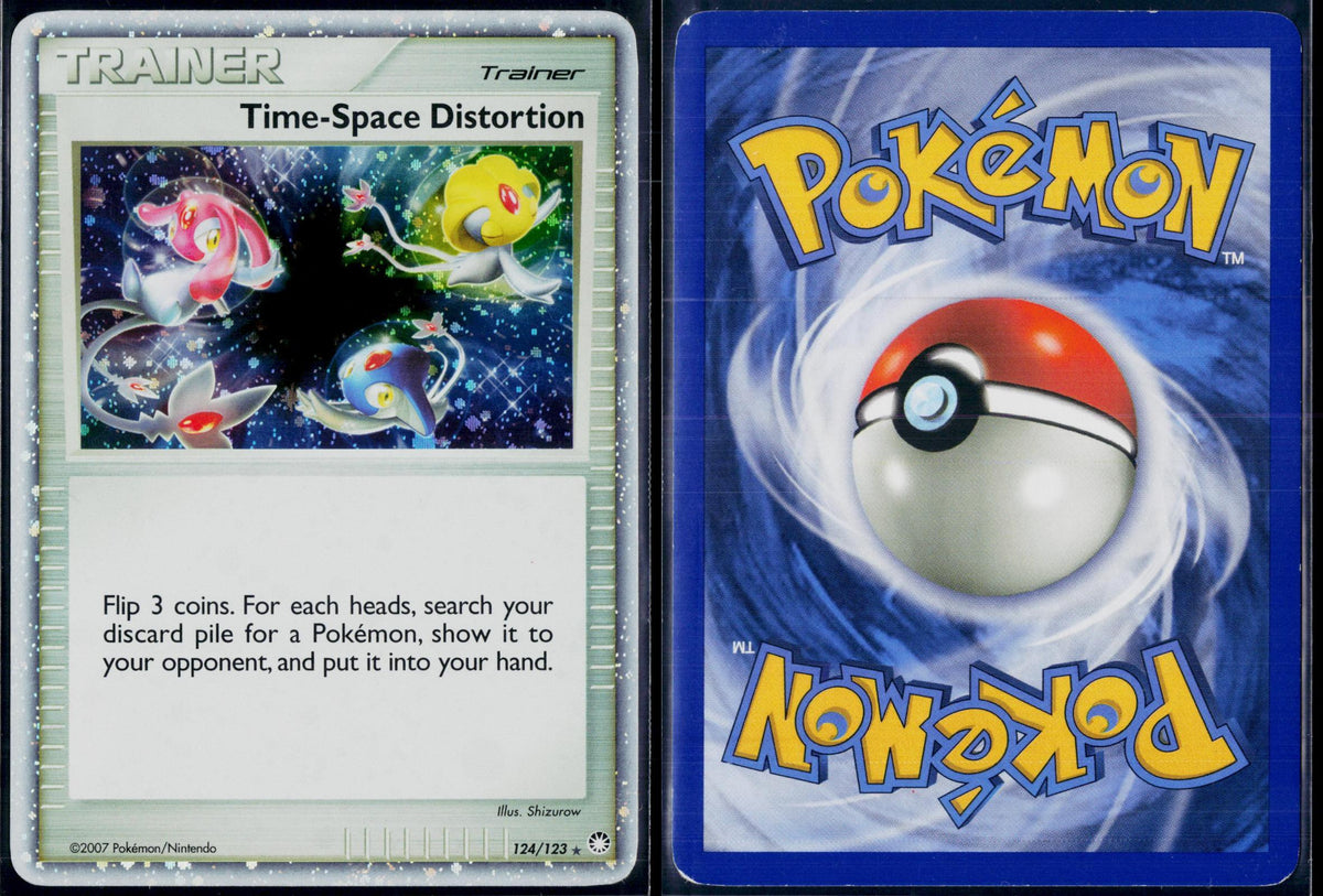 TIME-SPACE DISTORTION 124/123 POKEMON MYSTERIOUS TREASURES SEC HOLO MP