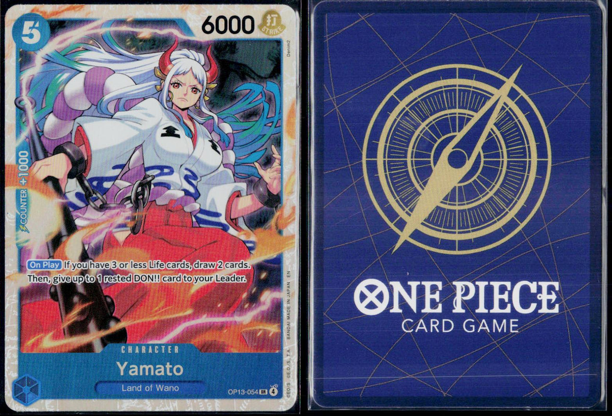 YAMATO OP13-054 ONE PIECE CARRYING ON HIS WILL SR NM