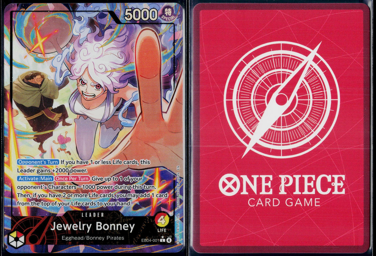 JEWELRY BONNEY (ALTERNATE ART) EB04-001 ONE PIECE FOIL NM