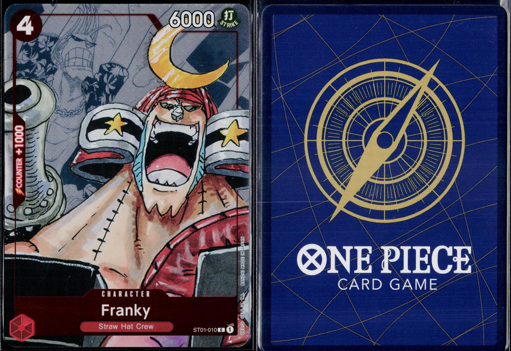 FRANKY (ALTERNATE ART) ST01-010 ONE PIECE ONE PIECE PROMOTION CARDS P FOIL NM