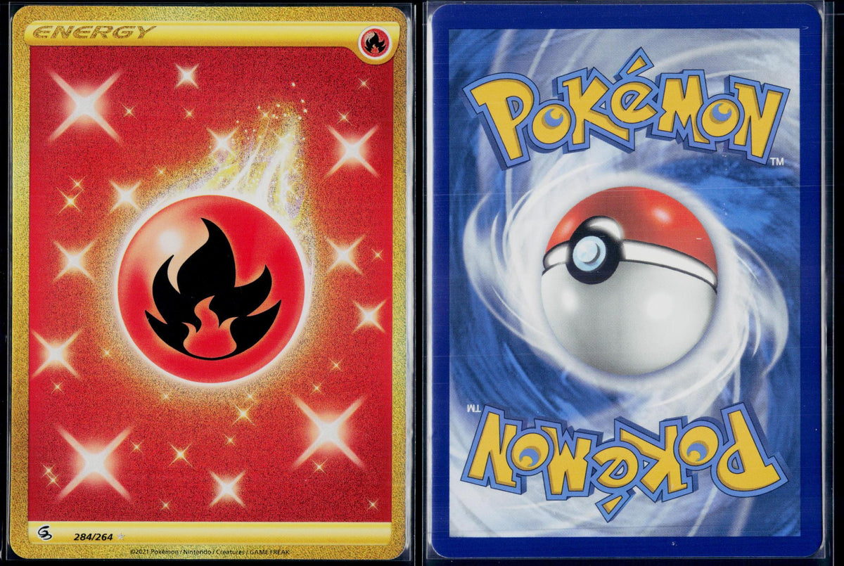 FIRE ENERGY 284/264 POKEMON FUSION STRIKE SEC NM